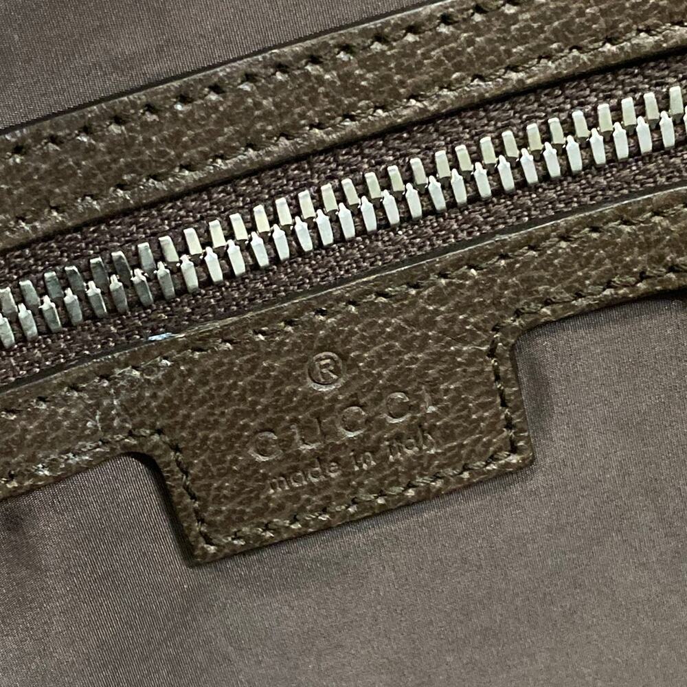 Gucci GG Tender medium tote bag Tote Bag 763287 Gray Dark Brown Multi - Picture 8 of 15